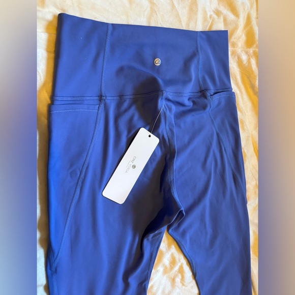 💙💙CRZ YOGA Women's Blue High-Waisted Leggings💙💙 - Picture 5 of 13